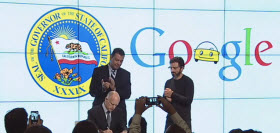 Google California Self-Driving Car Bill Signed into Law. Photo by Google/YouTube.